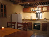 A kitchen in a house to rent in Fes